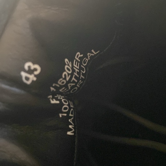 ZADIG & VOLTAIRE Men’s Black Leather Shoes Size 43 - Picture 5 of 8